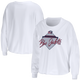 WEAR Ladies White For All Cropped Long Sleeve Image coming soon src=